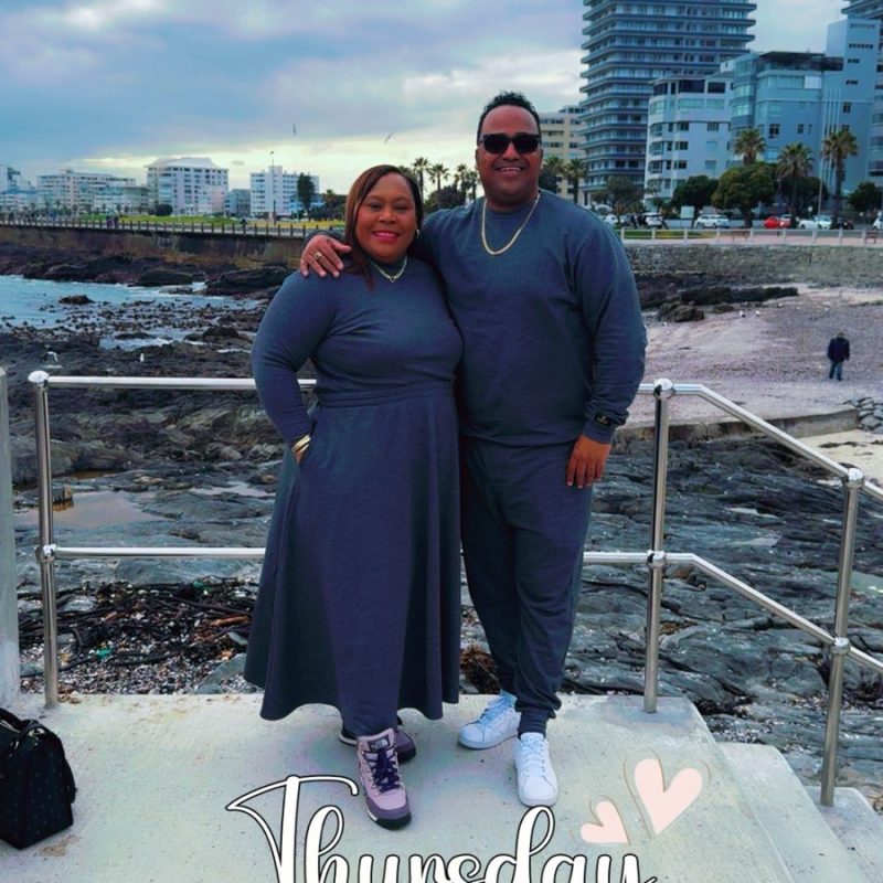 Dark Grey Couple Tracksuit Set