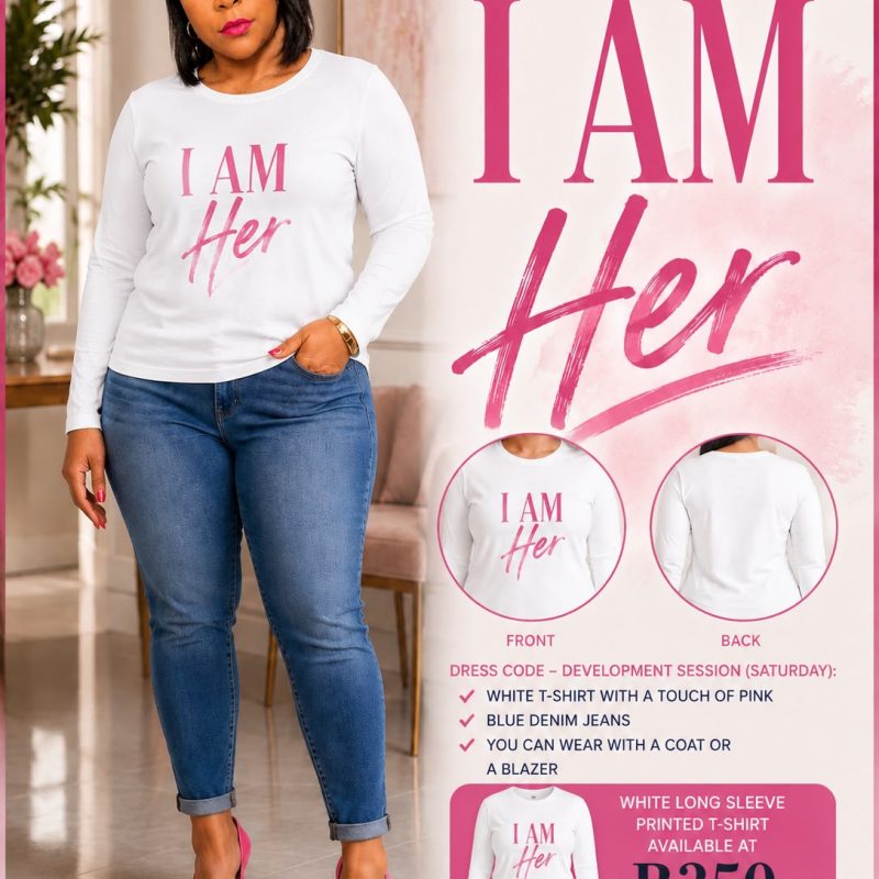 “I AM HER” Long-Sleeve T-Shirt