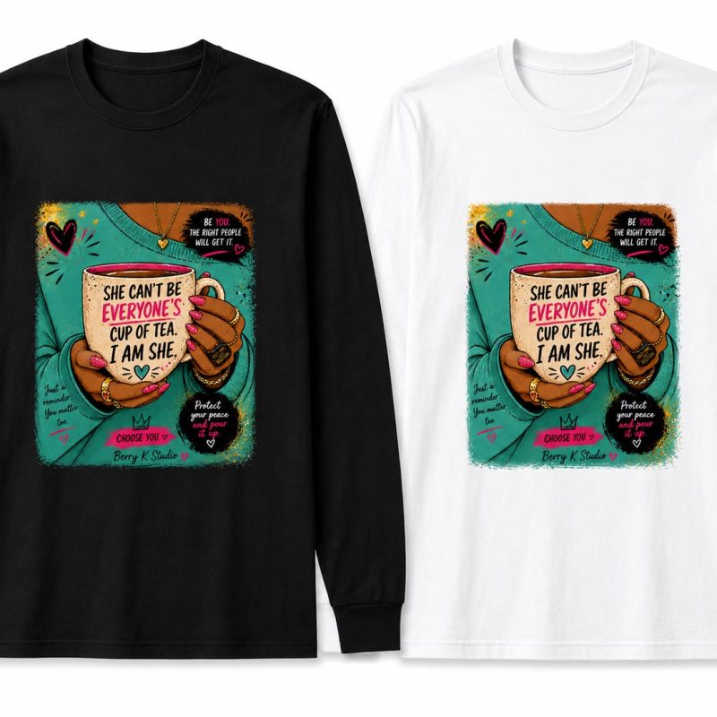 “I AM SHE” long-sleeve T-shirts